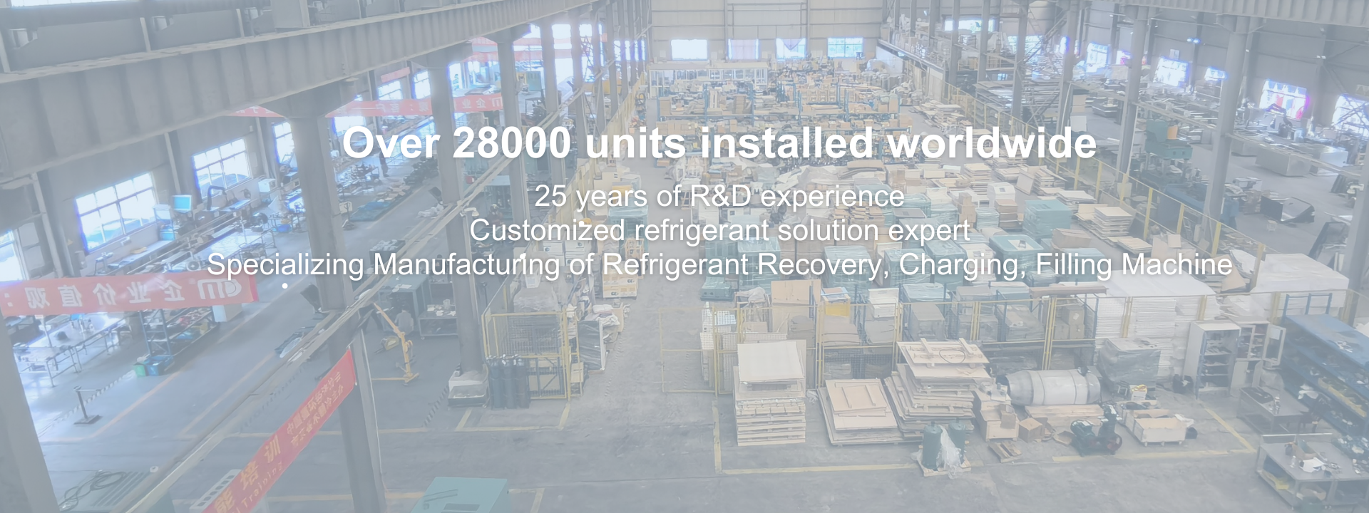 Qualidade Máquina de carregamento de refrigerante fábrica
