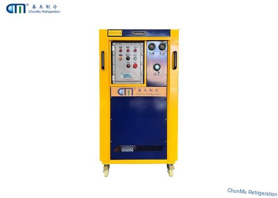 Công nghiệp hiệu suất cao 4HP Máy phục hồi ít chất làm lạnh Wtih 380V 50Hz để phục hồi chất làm lạnh chống cháy nổ