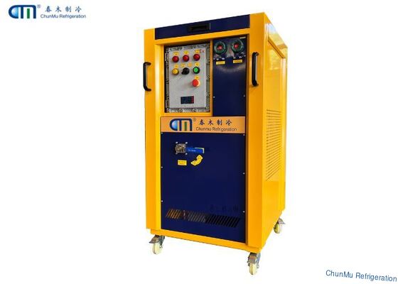 mua Máy phục hồi môi chất lạnh không dầu công nghiệp với máy nén 10HP cho R290, R32, R1234ze, R410A online manufacture