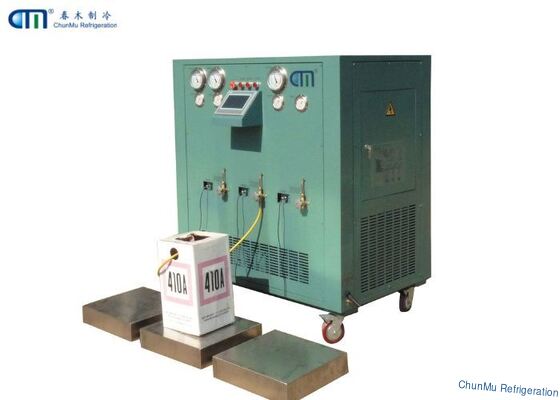 kopen Olievrije Compressor Koelmiddel Afvulmachine R22 R134A R410A Met Meerdere Stations online manufacture