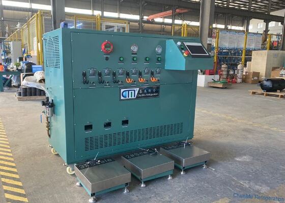 acheter Machine de remplissage de réfrigérant sans huile pour le sous-conditionnement des réfrigérants R22/R134A/R410A online manufacture