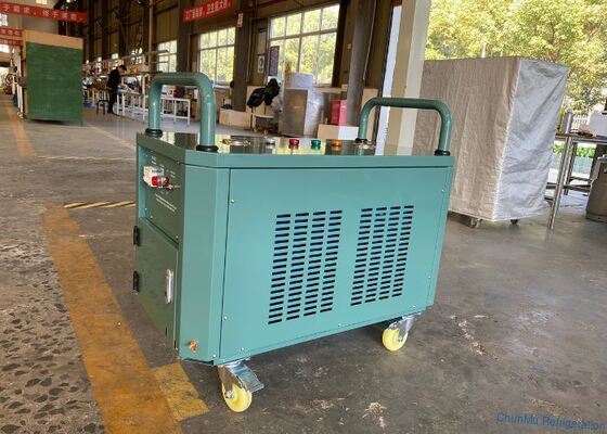 Comprar Máquina de recuperação de refrigerante sem óleo CM5000 com proteção de parada automática para unidade de refrigeração tipo parafuso online manufacture