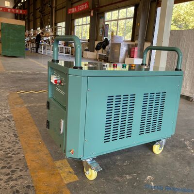 주문 2HP 고출력 오일프리 압축기를 탑재한 이동식 냉매회수기 online manufacture