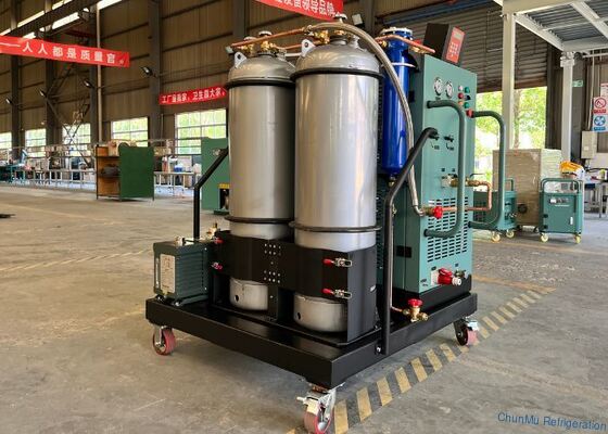 kopen 5HP koelmiddelterugwinningsmachine met optionele luchtgekoelde of watergekoelde configuraties online manufacture