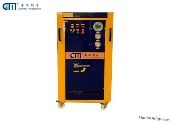 satın al Gaz R22 R134a R410A R717 için endüstriyel 4HP yağsız Soğutucu Geri Kazanım Makinesi online manufacture