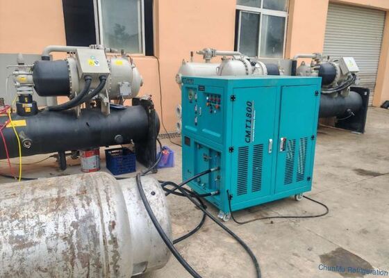 خرید دستگاه بازیافت روغن کمتر AC بازیابی دستگاه بازیابی مبرد 10HP که برای HVAC کار می کند online manufacture