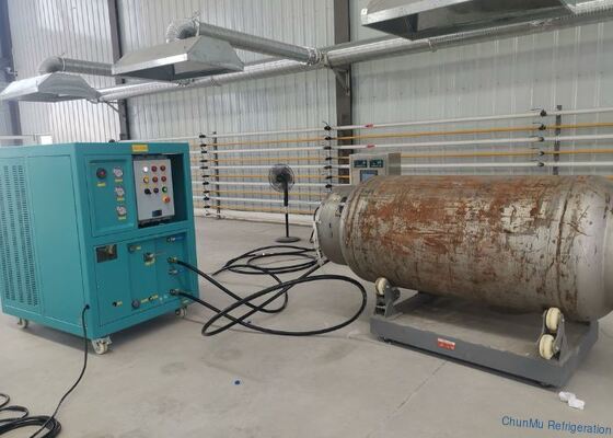 kupić Przemysłowa maszyna do odzyskiwania czynnika chłodniczego z zaworem wymiennym do odzyskiwania ciekłego lub parowego czynnika chłodniczego online manufacture