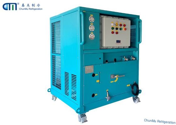ซื้อ 10HP น้ำมันน้อยสแตนเลสคอมเพรสเซอร์เครื่องทำความเย็นสารทำความเย็นสำหรับการกู้คืน r134a r1234yf r22 R404A R407 online manufacture