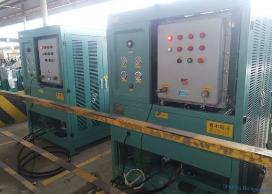 Beli Mesin Pemulihan Refrigeran Tangki ISO 3 Tahap 25HP CM580 Dengan Sertifikasi ATEX online manufacture