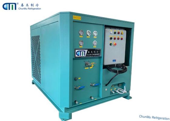 شراء آلة استرداد غاز التبريد الصناعية بدون زيت بمعدل استرداد > 95% online manufacture