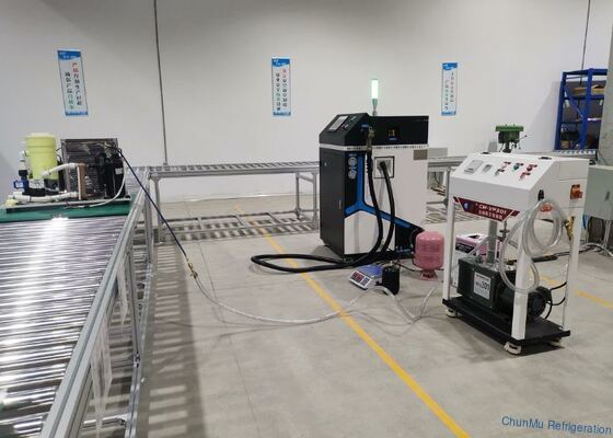 buy Refrigerant Filling Machine Refrigerant Charging Station With 100-200g/s Fast Charging Rate online manufacture