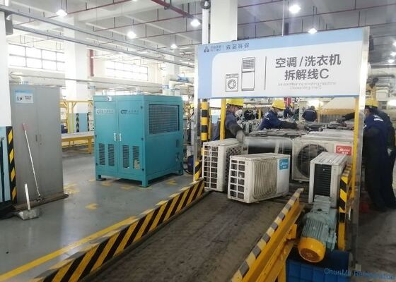 comprare Macchina per il recupero del refrigerante con pressione di aspirazione di -0,095 Mpa per il riciclaggio dei rifiuti Gsas online manufacture