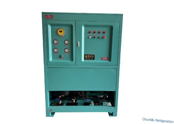 buy Industrial R134a R410a R22 Refrigerant Recovery Machine for Waste Recycling Factory online manufacture