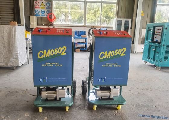 comprar 60 - Máquina refrigerante de la recuperación de la tarifa de la recarga de la recuperación de 120 kg/h con protección contra sobrevoltaje/sobrepeso/sobrecarga online manufacture