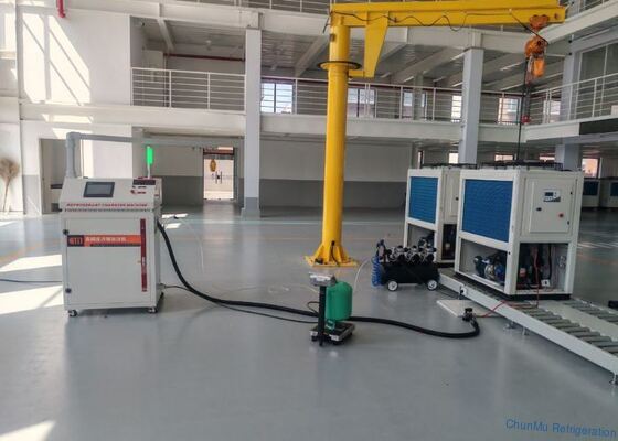 購入 産業用冷媒充填機チラーまたはヒートポンプ用ACガス充填機 online manufacture