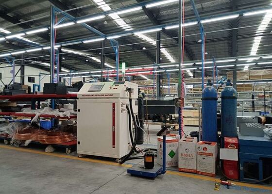 شراء آلة شحن التيار المتردد بسرعة 40-200 جرام / ثانية مع طول خرطوم شحن 3m-20m online manufacture