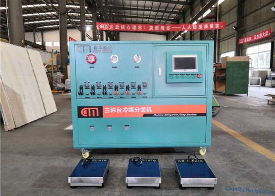 comprar Máquina de llenado de refrigerante industrial 4 kg/min con 0,5% de alta precisión de llenado online manufacture