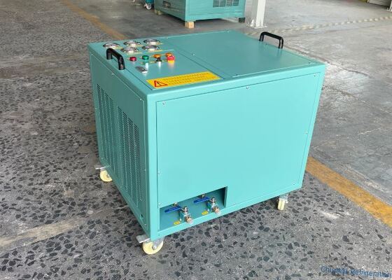 kupować Wysokociśnieniowa maszyna do odzyskiwania czynnika chłodniczego 380 V 220 V do odzyskiwania R13 R23 SF6 online manufacture
