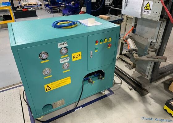 購入 オイルフリー潤滑コンプレッサー冷媒回収ステーション 15kg/h 気体回収率 online manufacture