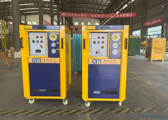 شراء آلة استرداد التكييف 4HP آلة استرداد التيار المتردد للاسترداد R290 R32 R1234ze R410A online manufacture
