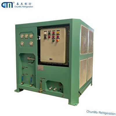 Beli Mesin Pemulihan Refrigeran Tangki ISO Ex Proof Mengadopsi Kondensor Berpendingin Udara / Air online manufacture