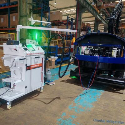 kaufen 380-V-50-Hz-Kältemittelfüllmaschine aus automatisierten Produktionslinien für schnelle Lieferung online manufacture