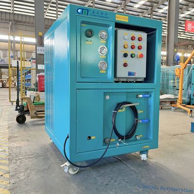 ซื้อ เครื่องกู้คืนสารทำความเย็นอุตสาหกรรม 10HP พร้อมอัตราการคืนสภาพที่รวดเร็วและการใช้งานที่เรียบง่าย online manufacture