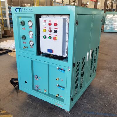 satın almak >%95 Yüksek Geri Kazanım Oranına Sahip Yağsız Kompresörlü Soğutucu Akışkan Geri Kazanım Makinesi online manufacture