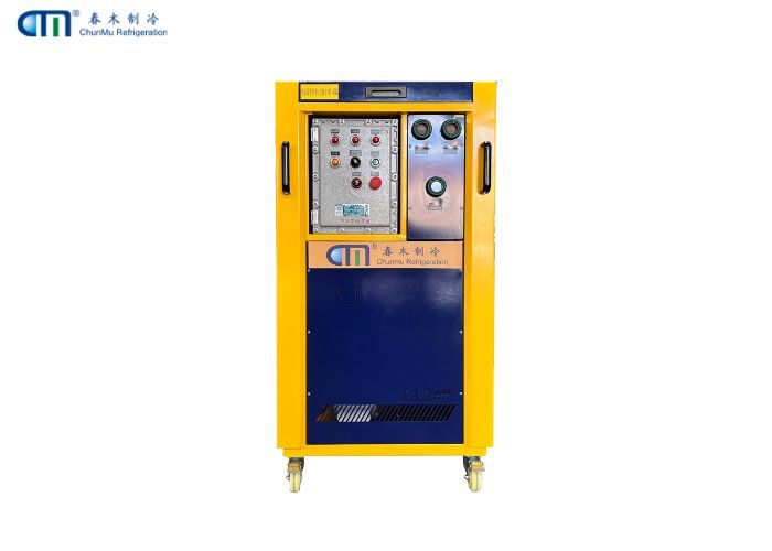 Recovery Technology Machine 4HP Mobile Recovery Machine with Vacuum Pump for Complete Refrigerant ...