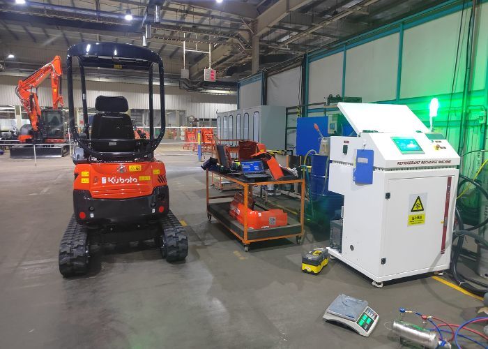 Explosion-Proof Refrigerant Charging Machine for Flammable Gases