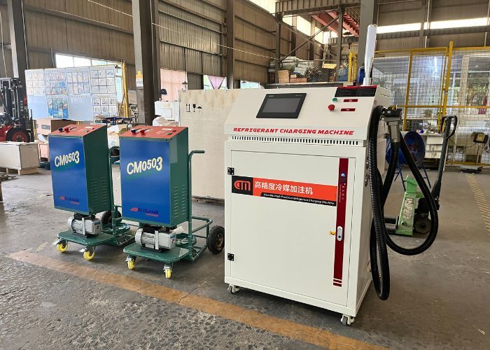 Automatic Refrigerant Charging Equipment Refrigerant Gas Filling ...