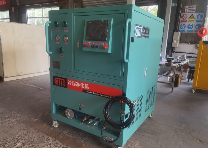 Refrigerant Reclaim Machine for Air Conditioning Production Repair Line
