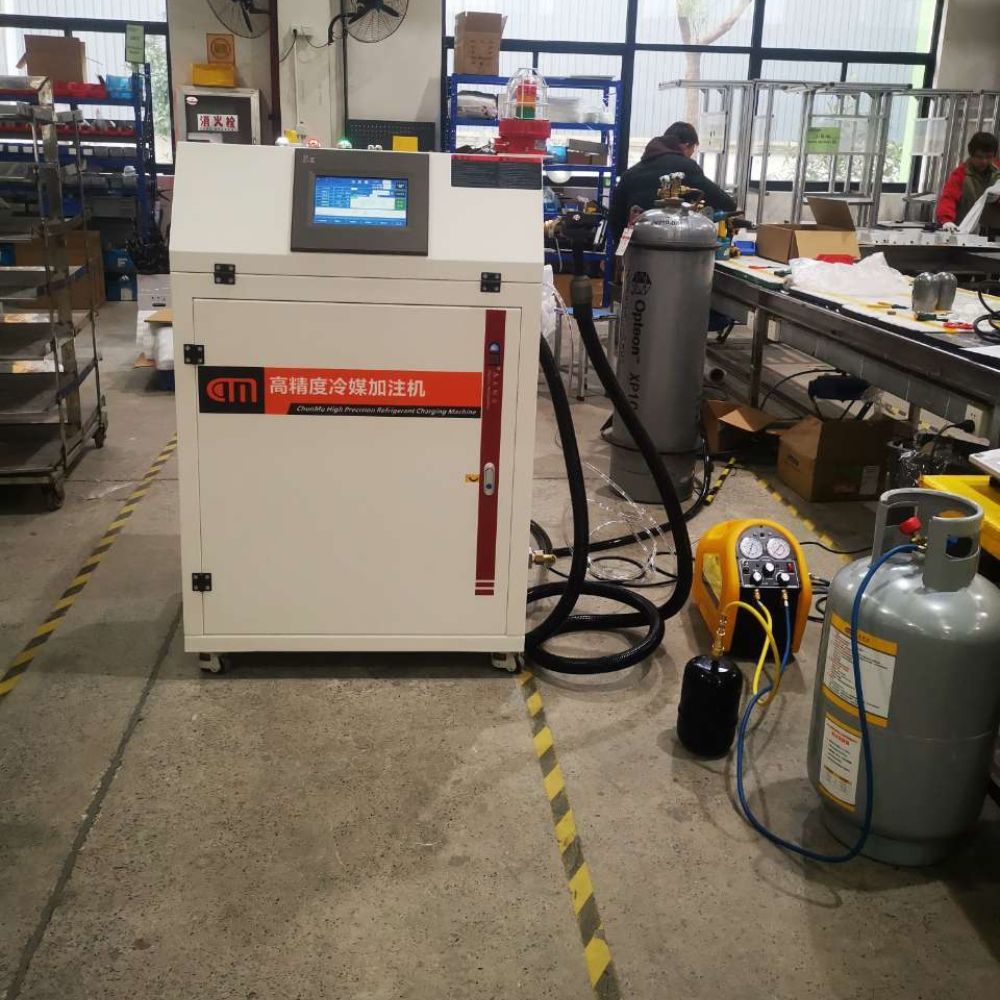 380V 220V 50Hz Automatic Refrigerant Charging Equipment Ac Filling Machine