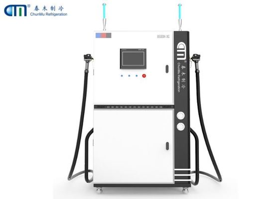 CM8600 Dual System Refrigerant Charging Machine 60-80g/s R134a R410A